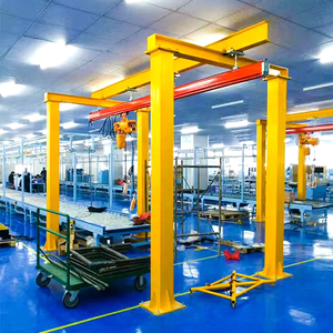 เครนเหนือศีรษะแบบยืดหยุ่นสำหรับงานเบา 0.5 ตัน 1 ตัน KBK พร้อมรอกโซ่ 3 ตัน - Product Image 3