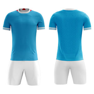 Precio de fábrica Ropa de fútbol Traje de entrenamiento logo Impresión Niños Adultos Club Equipo Personalizado Fútbol Jersey - Product Image 2