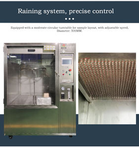 Équipement d'essai de jet imperméable de chambre d'essai de pluie d'IPX1 IPX2 IPX3 IPX4 IPX5 IPX6 IPX9K pour l'électronique automobile - Product Image 2