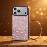 Funda de Cuero con Diseño Único y Relieve 3D Pintado para iPhone 17 Pro Max, Carcasa Trasera de Lujo
