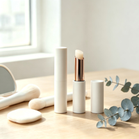 Étui à rouge à lèvres vide à fermeture magnétique 11,1 mm, vente en gros, blanc mat, or rose, logo personnalisé, fabricant de tubes de baume à lèvres DIY