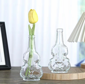 <span class=keywords><strong>Botella</strong></span> <span class=keywords><strong>de</strong></span> Aromaterapia Vacía <span class=keywords><strong>de</strong></span> 100 ml, Sin Fuego, Forma <span class=keywords><strong>de</strong></span> Violín, Estilo Nórdico, Florero Seco <span class=keywords><strong>de</strong></span> Vidrio, <span class=keywords><strong>Botella</strong></span> Difusora <span class=keywords><strong>de</strong></span> Volatilización para Flores Secas - Product Image 3