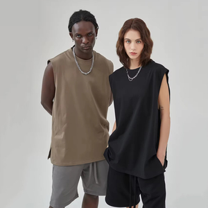 Chaleco Deportivo de Moda Primavera/Verano, Chaleco Azul con Diseño de Balón, Chaleco Holgado para Hombre - Product Image 3