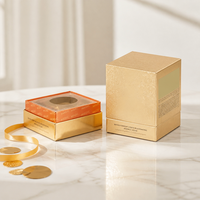 Boîtes en carton rigide de luxe sur mesure pour emballages de crèmes de soin, cosmétiques, parfums, huiles essentielles, avec base et couvercle