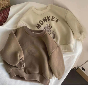 <span class=keywords><strong>Ropa</strong></span> de otoño para niños pequeños de 1 a 6 años, <span class=keywords><strong>ropa</strong></span> con estampado de letras en color liso, jersey de manga larga, sudaderas para niños, prendas de vestir exteriores, conjuntos - Product Image 3