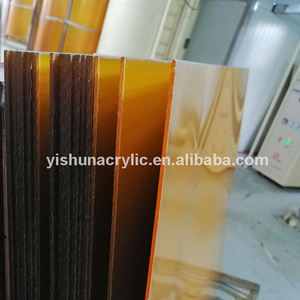 Yishun prezzo di fabbrica all'ingrosso 0.8mm-6mm 4ft * 6ft 4ft * 8ft <span class=keywords><strong>oro</strong></span> pmma plastica <span class=keywords><strong>plexiglass</strong></span> specchio foglio acrilico per taglio laser - Product Image 4