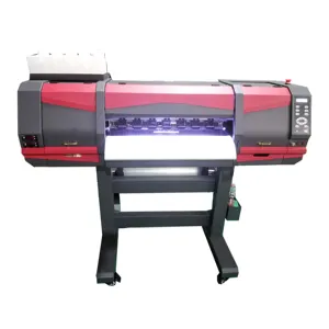 Cheap Price A1 24inch DTF Printer 60cm Two XP600 Heads Dtf Printer Printing Machine L1118 with Powder Shaker Machine
