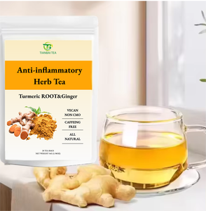 Имбирь куркума Корица травяной фруктовый чай Здоровый Цветущий чай в пакетиках лист использованный в мешках ароматный чай - Product Image 1