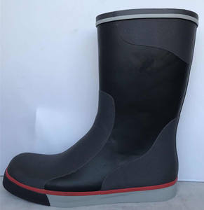 Bottes de marin en caoutchouc pour hommes, nouvelle mode, bottes en bateau, pont principal en caoutchouc - Product Image 1