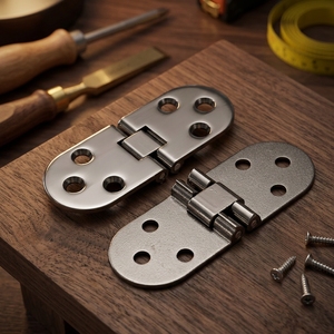 Cerniera a Scomparsa in Lega di Zinco Autoportante per Tavoli Pieghevoli, Tavoli con Piano Ribaltabile e Ante di Armadi da Cucina - Product Image 3