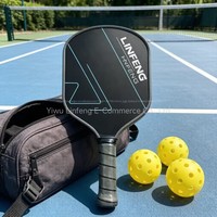 Raket Pickleball Inti Sarang Lebah Serat Karbon T700 yang Disetujui USAPA - Hiburan Portabel yang Tahan Lama, Layanan OEM/ODM