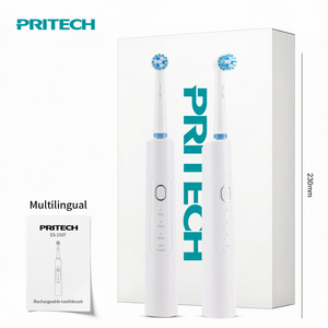Spazzolino Elettrico PRITECH Professionale Sonico Ricaricabile IPX7 Impermeabile Pulizia Automatica dei Denti - Product Image 1