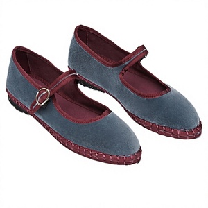 Nueva Tendencia de Moda, Sandalias Planas de Terciopelo para Mujer, Estilo Esparto, con Punta Descubierta, para Verano - Product Image 4