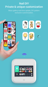 Máquina Digital para Diseño de <span class=keywords><strong>Uñas</strong></span> 3D Impresora de <span class=keywords><strong>Uñas</strong></span> Multifuncional con Gel y Cartucho - Product Image 5