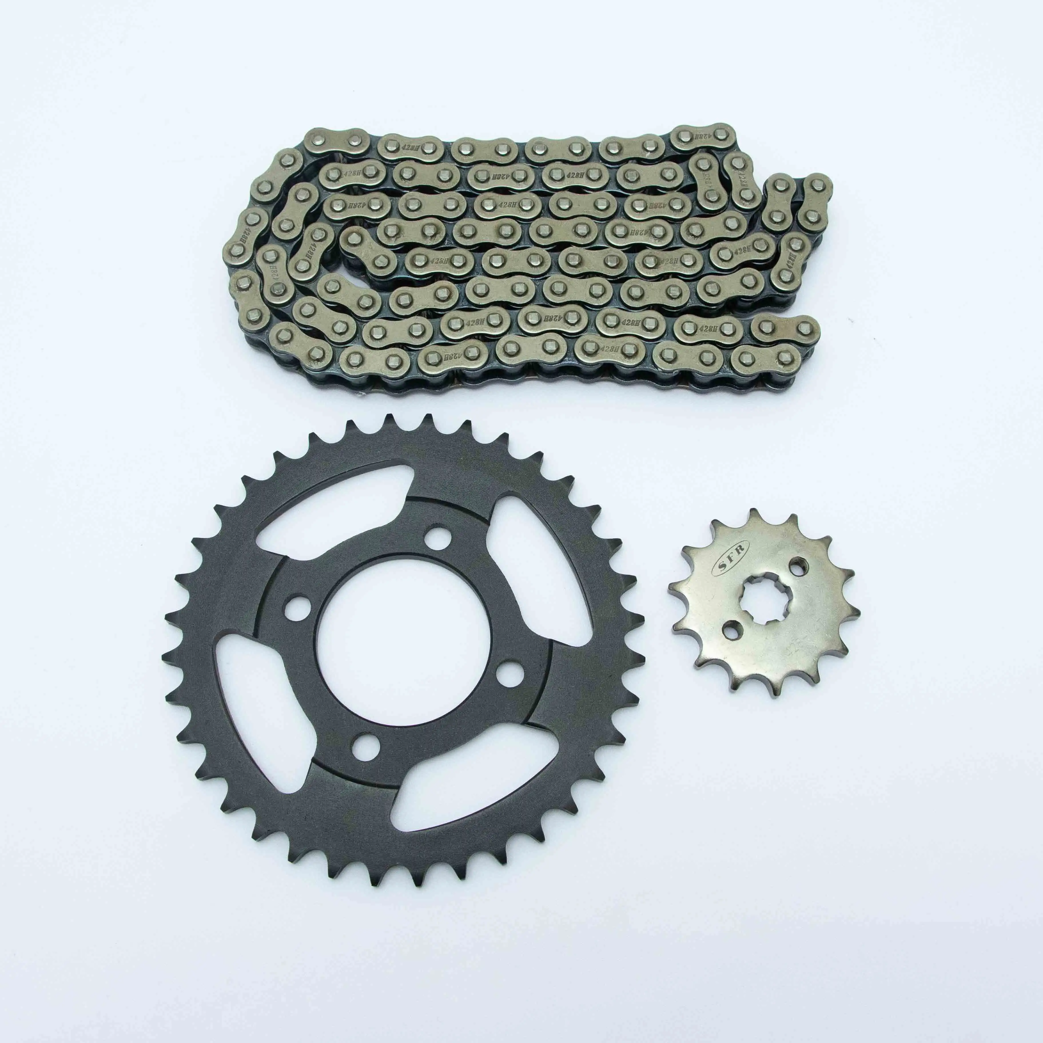 BAJAJ PULSAR180 PULSAR135 Sprocket-Kits 428-42T-15T Motorrad-Ersatzteile für Sprocket