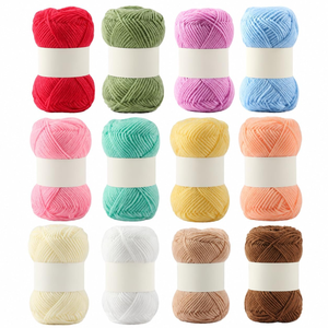 <b>100</b>% <b>Wool</b> Hand Knitting <b>Yarn</b> Knitting <b>Wool</b> <b>Yarn</b> for Hand Crochet 50g120m - Product Image 1