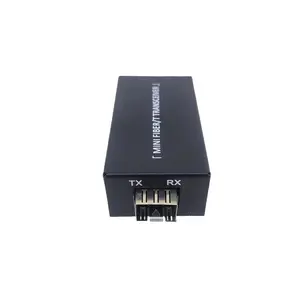 RTXMC Mini Gigabit Sfp Fibra óptica a Rj45 Optical Sfp Media Converter 10/100/1000 Sfp
