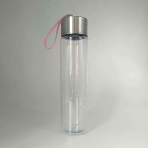 Summer Sports Water Bottleportable Leak-Proof Drinkwarefood Safe <b>Plastic</b> Bottleoutdoor Camping Bottlestraw Cap Handheld Bottle - Product Image 6