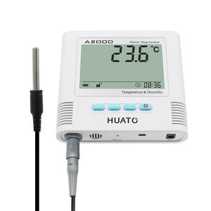 外部サウンド付きデジタル温度計LEDライト警報装置 - Product Image 4