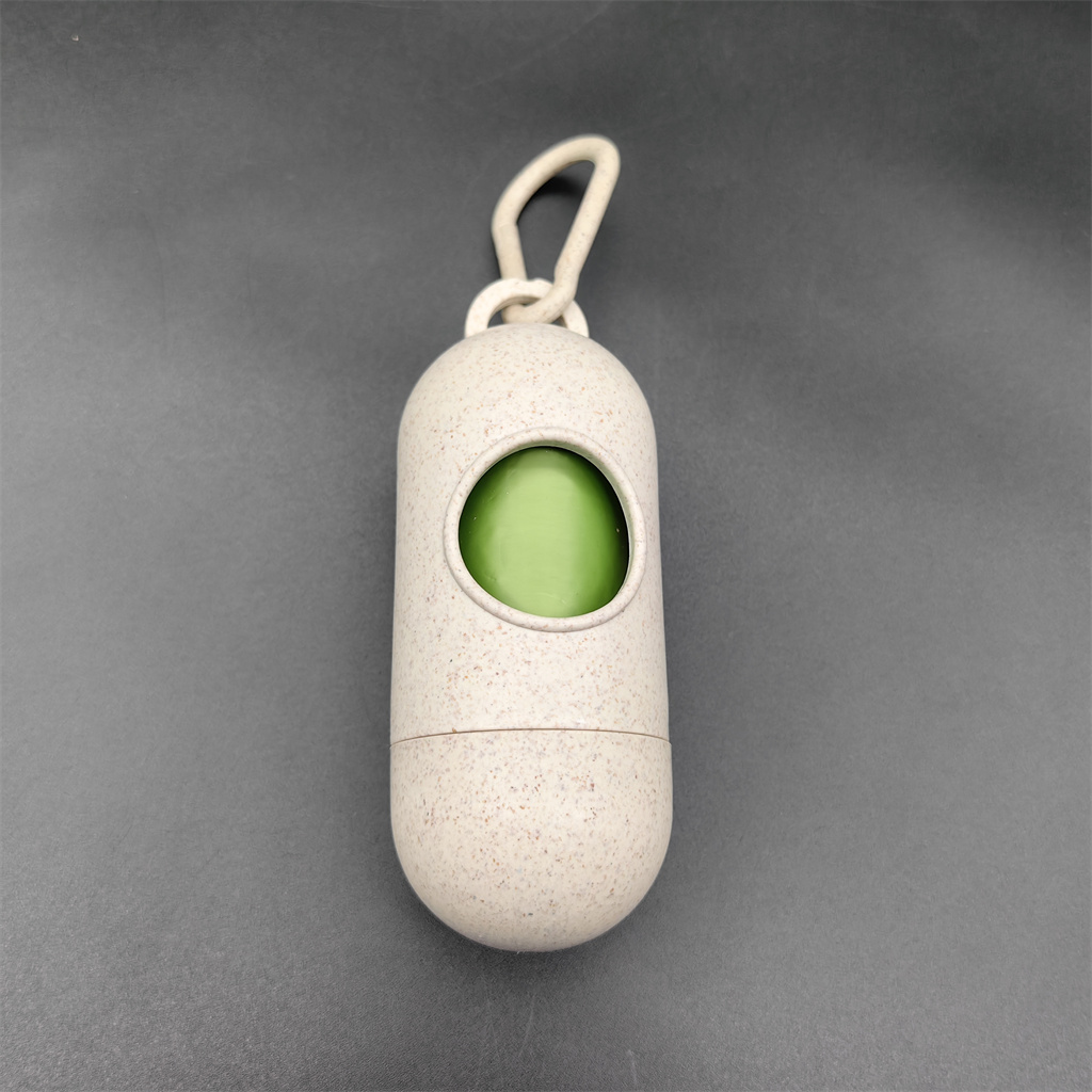 White dispenser with bag