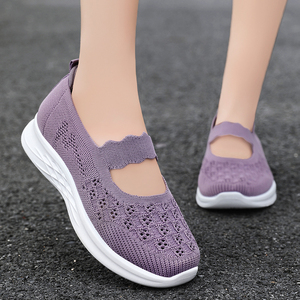 G-YD26 Chaussures de sport décontractées pour femmes, lumineuses, légères, tendance automne, pour la marche et le fitness, avec plateforme - Product Image 4