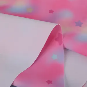 Magasin de tissus en ligne Tissu de sac en polyester imperméable composite PU imprimé 300D/420D pour tapisserie d'ameublement de canapé - Product Image 1