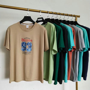 T-shirt Homme Coton Pas Cher Modèle NBC005 <span class=keywords><strong>Taille</strong></span> L-2XL, Nombreuses Couleurs, Vente en Gros à 1,77 Dollar - Product Image 4