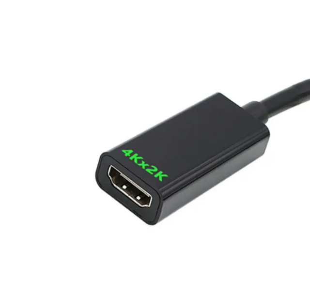 High Quality 4 k 1080p Mini Male to Female Adapter DP to / DVI / VGA Converter Cable Computer TV Car