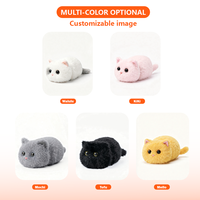 Jouet interactif pour chat Walulu, peluche électronique personnalisée avec intelligence artificielle, chat parlant doux pour enfants, cadeau de Noël, fournisseur en gros pour le marché
