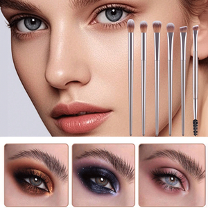 ชุดแปรงแต่งหน้า 14 ชิ้น ด้ามไม้ ขนแปรงใยสังเคราะห์ สำหรับรองพื้น อายแชโดว์ ปัดแก้ม คอนทัวร์ ปรับแต่งได้ - Product Image 5