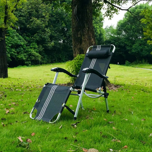 2026 New Arrival xách tay không trọng lực Sun Lounger hiện đại gấp bãi biển dã ngoại ghế cho ngoài trời Vườn công viên sân - Product Image 1