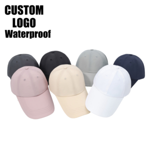 Taslan Fabric Custom 6 Panel <b>Baseball</b> <b>Cap</b> 100% Polyester Sports Logo <b>Cap</b> High Quality Fashionable Headwear Gorras De Marca - Product Image 1