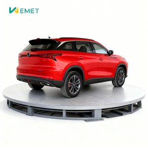 Plataforma Giratoria para Autos, Elevadora Hidráulica con Motor Eléctrico de Acero de Alta Resistencia, Personalizada por CE <span class=keywords><strong>Wemet</strong></span>, 380V/50HZ Trifásica - Product Image 4