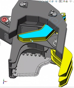 Xuvol Forestry Machinery <b>Tree</b> Cutting Machines Max. Cut 40cm Wood <b>Cutter</b> Harvester Head 10-15T Excavator Attachment <b>Tree</b> Shear - Product Image 3