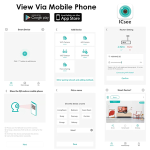 Rscamtom icsee NVR ai Wifi hệ thống CCTV Camera An Ninh NVR Kit tầm nhìn ban đêm phát hiện chuyển động Kit CCTV Hệ thống camera - Product Image 4