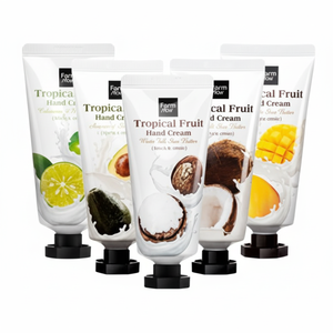 Crema per le mani Ropicalfur allo stato di palma Mini-taglia 50ml di Calamansi e Kalamansi ad alta idratazione con latte 1 + 1 sconto OEM fornitura - Product Image 1