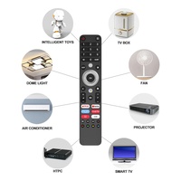 Remote Control Nirkabel BT Suara Remoter ATV3 Lite Hanya Mendukung IATV Q3 H313 Android 10 TV Stick Remote Control Asli