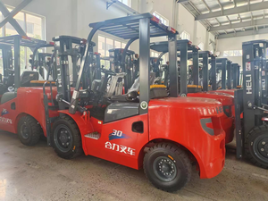 Heli 4*4 Carretilla elevadora Contenedor Mástil 3ton CPCD30 Carretilla elevadora diésel Accesorios de abrazadera de barril de cambio lateral opcional - Product Image 6