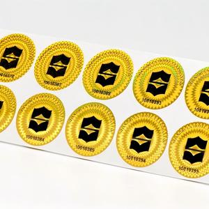 Etiqueta de Seguridad Holográfica con Código <span class=keywords><strong>QR</strong></span> Personalizado y Número de Serie, Etiqueta Holográfica Antifalsificación a Prueba de Manipulaciones para Rastreo y Seguimiento - Product Image 4