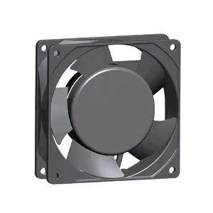 Ventilador de flujo axial vertical 92*92*26 de plástico negro CE WST9022AB