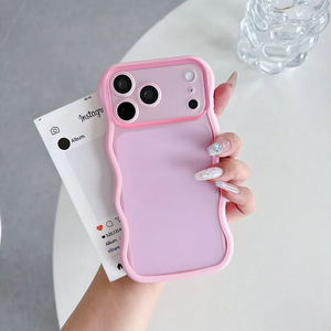 เคส iPhone 12 Pro ลายคลื่นขอบโค้ง, เคส iPhone 18 Pro Max แบบแม่เหล็กผิวด้าน สั่งทำโลโก้ได้ ขั้นต่ำ 10 ชิ้น - Product Image 3