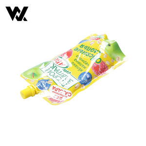 Pochettes souples OEM personnalisées à haute barrière avec bec verseur d'angle pour aliments pour bébés, <span class=keywords><strong>eau</strong></span>, boissons, fruits, gelées, 75ml, 250ml, 330ml - Product Image 3