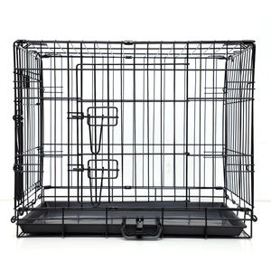 Chine Soild Fer Pliable Métal Grandes Cages Pour Animaux de - Product Image 5