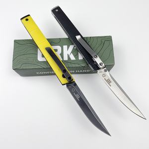 Couteau pliant direct d'usine 8GR13MVO acier ABS poignée auto-défense EDC outil tactique couteau de chasse pince de ceinture - Product Image 3