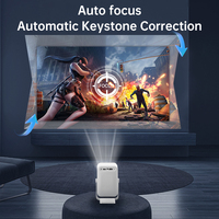 Projecteur Vidéo Intelligent HY600 HD en Vente Chaude, Projecteur Android 13 à Mise au Point Manuelle avec Stylet Écran Tactile pour Éducation et Présentation