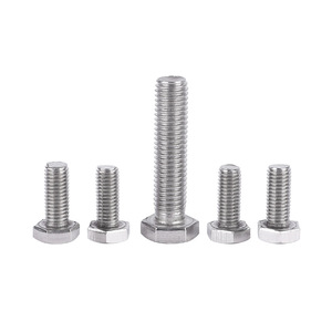 M22 M24 M30 M36 M42 không gỉ SS SUS 304 316 316L A2 <span class=keywords><strong>A4</strong></span> 70 <span class=keywords><strong>80</strong></span> DIN ASTM nhiệm vụ nặng nề Hex <span class=keywords><strong>Bolt</strong></span> với Nut máy giặt, bu lông thép và các loại hạt - Product Image 6