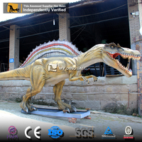 SATILIK MY DINO AD016 Eğlence Parkı Yapay Gerçek Boyutta Robotik Spinosaurus Modeli