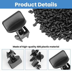 Clip de cubierta de barra de remolque para parachoques trasero 68249278AA de nailon para Toyota Faw Jp SUV - Product Image 4