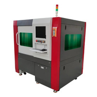 Meilleure Vente Mini Machine de Découpe Laser Fibre 1000W-2000W avec Zone de Travail 600x600mm, Contrôle Cypcut, Refroidissement par Eau, Prise en Charge AI/BMP