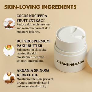 Struccante Cremoso OEM/ODM a Marchio Privato Lozione in Crema Detergente per il <span class=keywords><strong>Viso</strong></span> Balsamo Struccante per Occhi e <span class=keywords><strong>Viso</strong></span> - Product Image 4